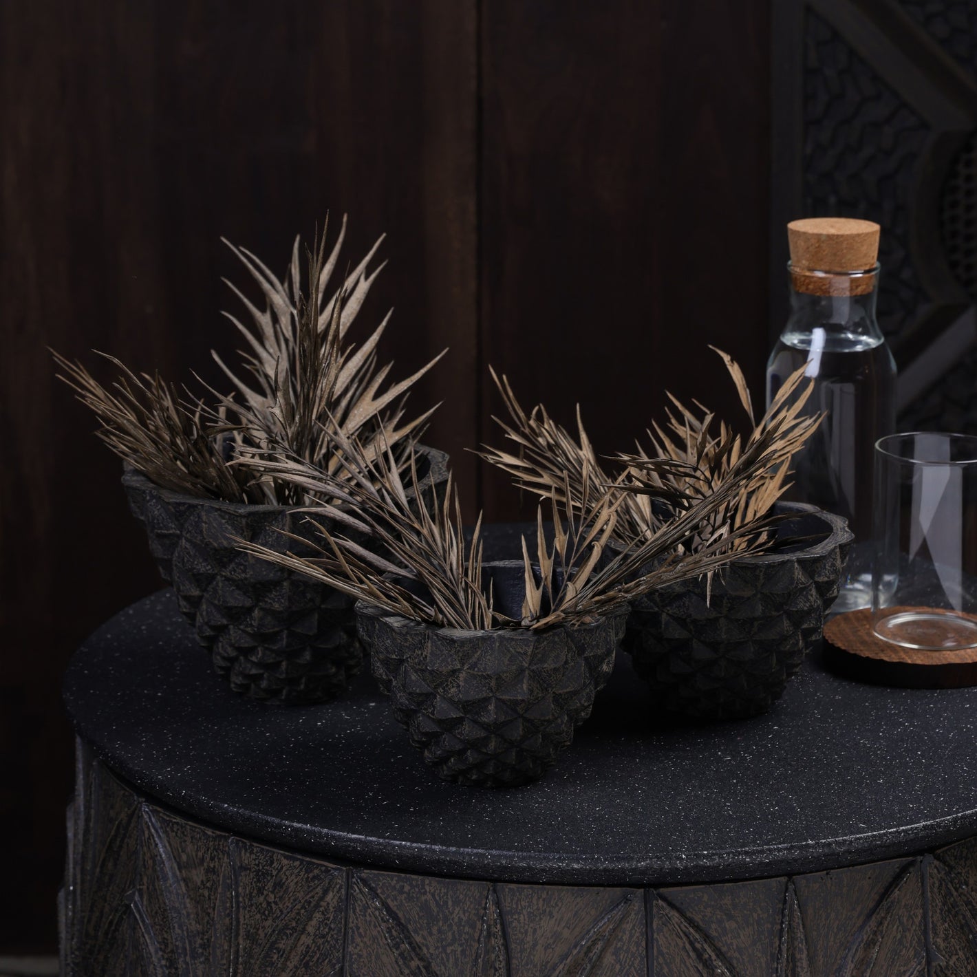 Geodara Succulent Holder - Brown