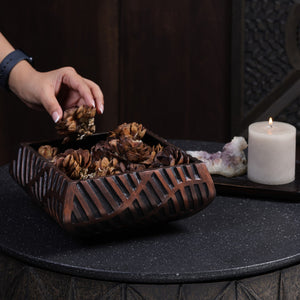 Weave Table Top Planter - Copper