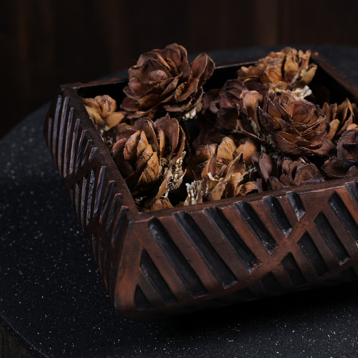 Weave Table Top Planter - Copper