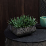 Foliara Weave Planter - Brown