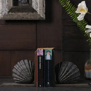 Nautillus Bookend - Brown