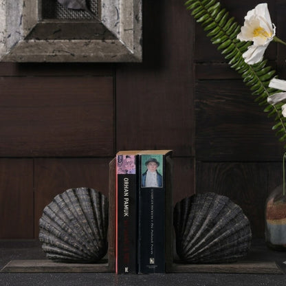 Nautillus Bookend - Brown