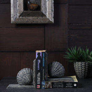 Nautillus Bookend - Grey