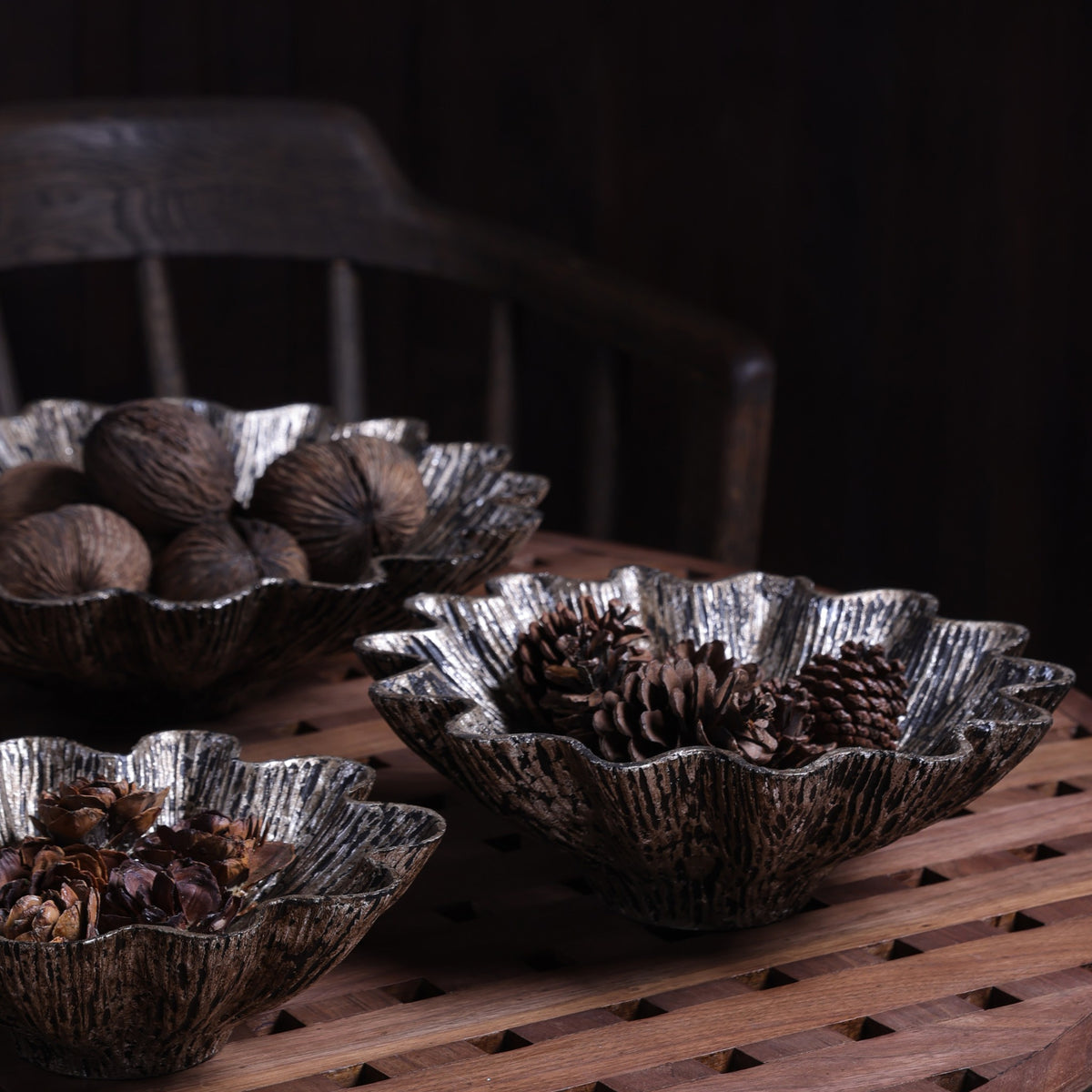 Coralline Bowl - Silver