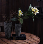 Geodara Vase - Grey