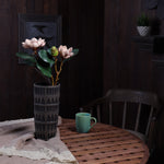 Geodara Vase - Brown