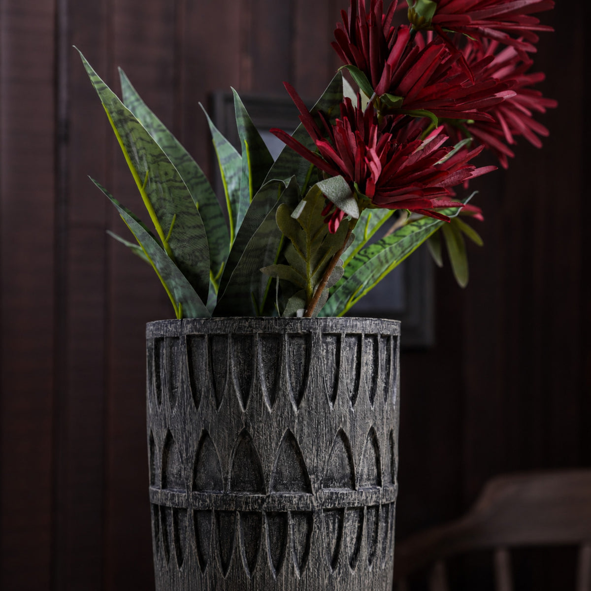 Petara Vase - Grey