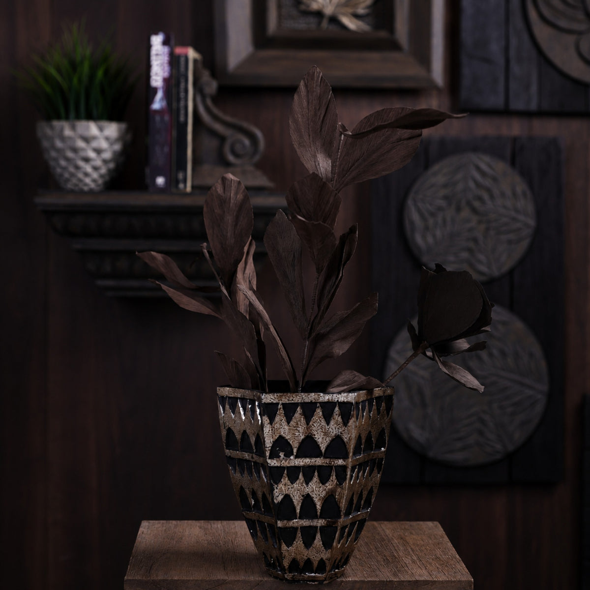 Petara Succulent Holder - Silver