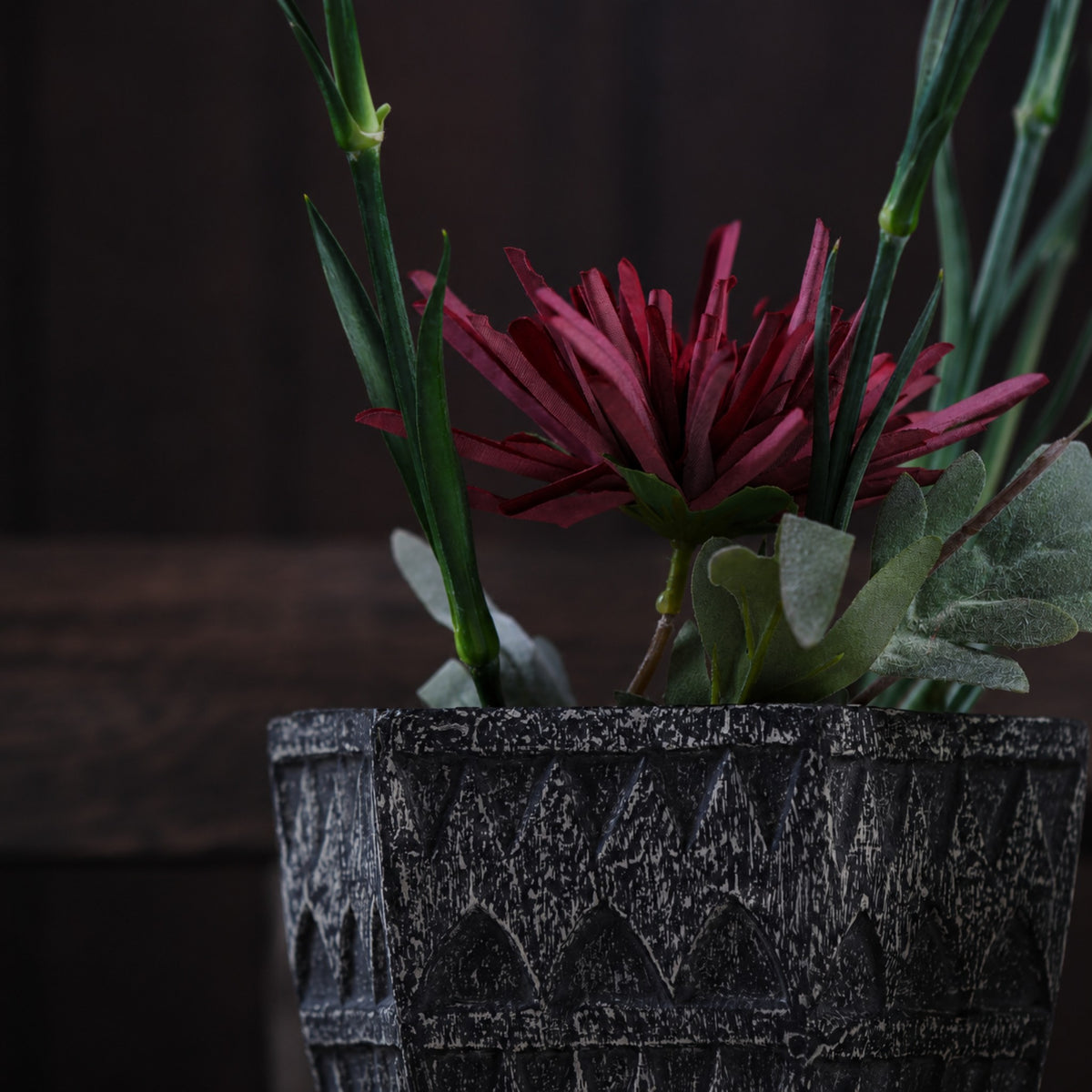 Petara Succulent Holder - Grey