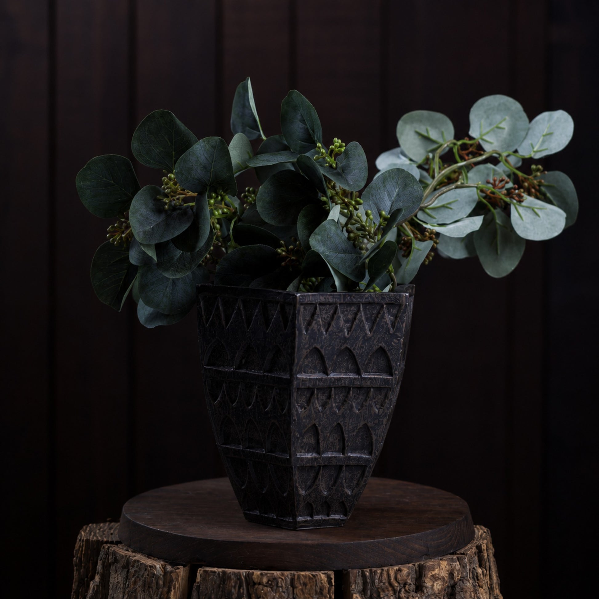 Petara Succulent Holder - Brown