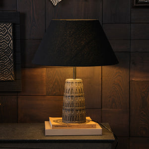 Petara Table Lamp (Long) - Brown