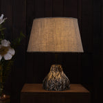 Frond Table Lamp - Silver
