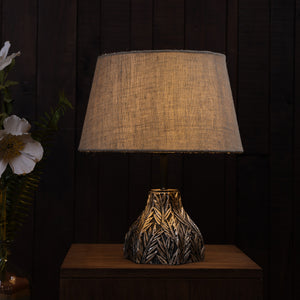 Frond Table Lamp - Silver