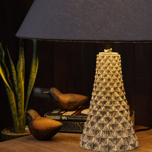 Geodara Table Lamp - Grey