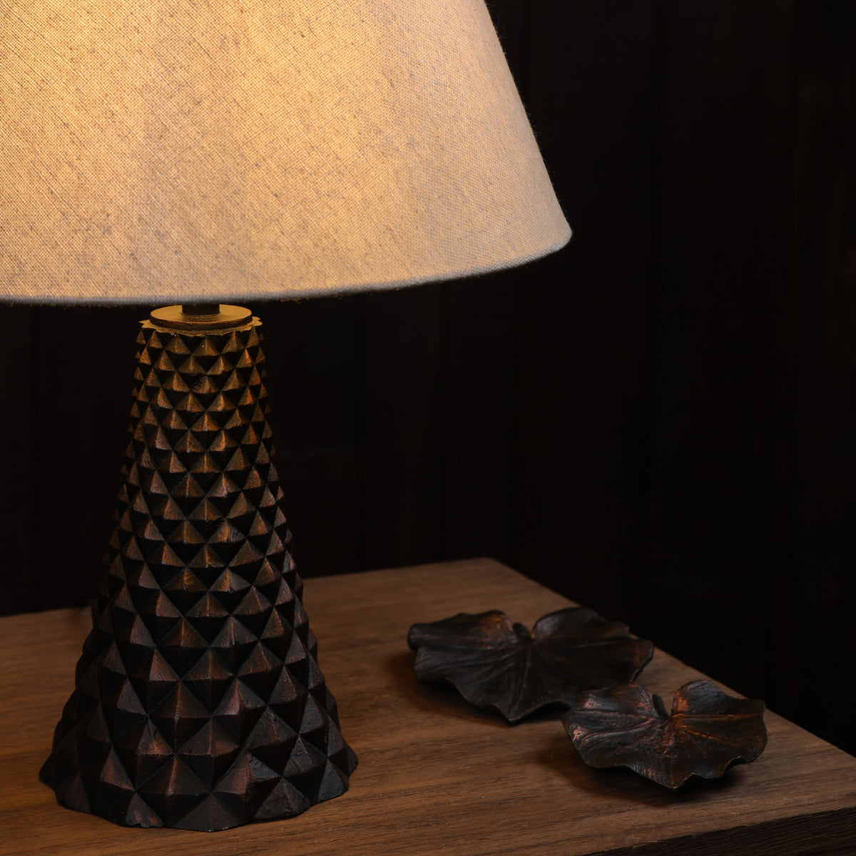Geodara Table Lamp - Copper