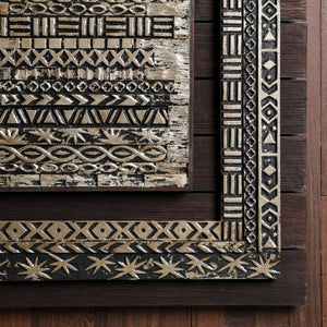 Framed Bandara Panel - Silver