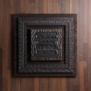Framed Bandara Panel - Copper