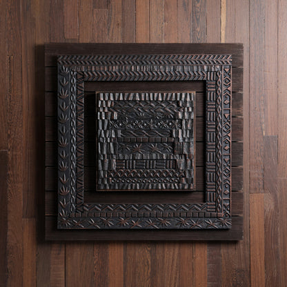 Framed Bandara Panel - Copper
