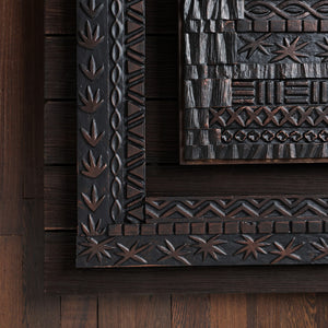 Framed Bandara Panel - Copper