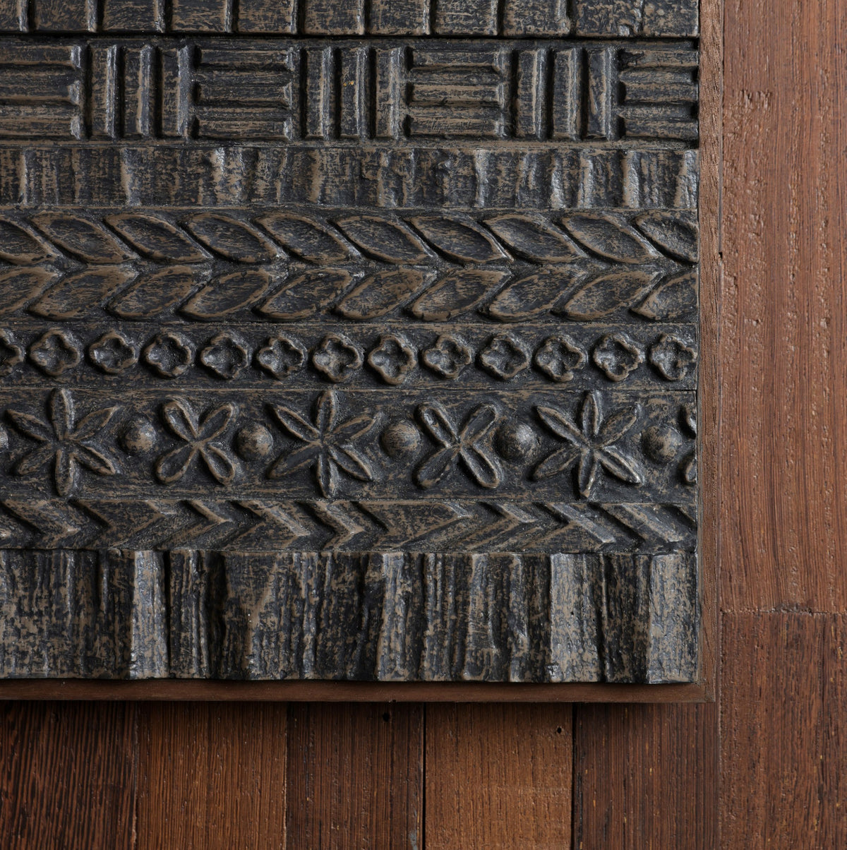 Banded Relief - Brown