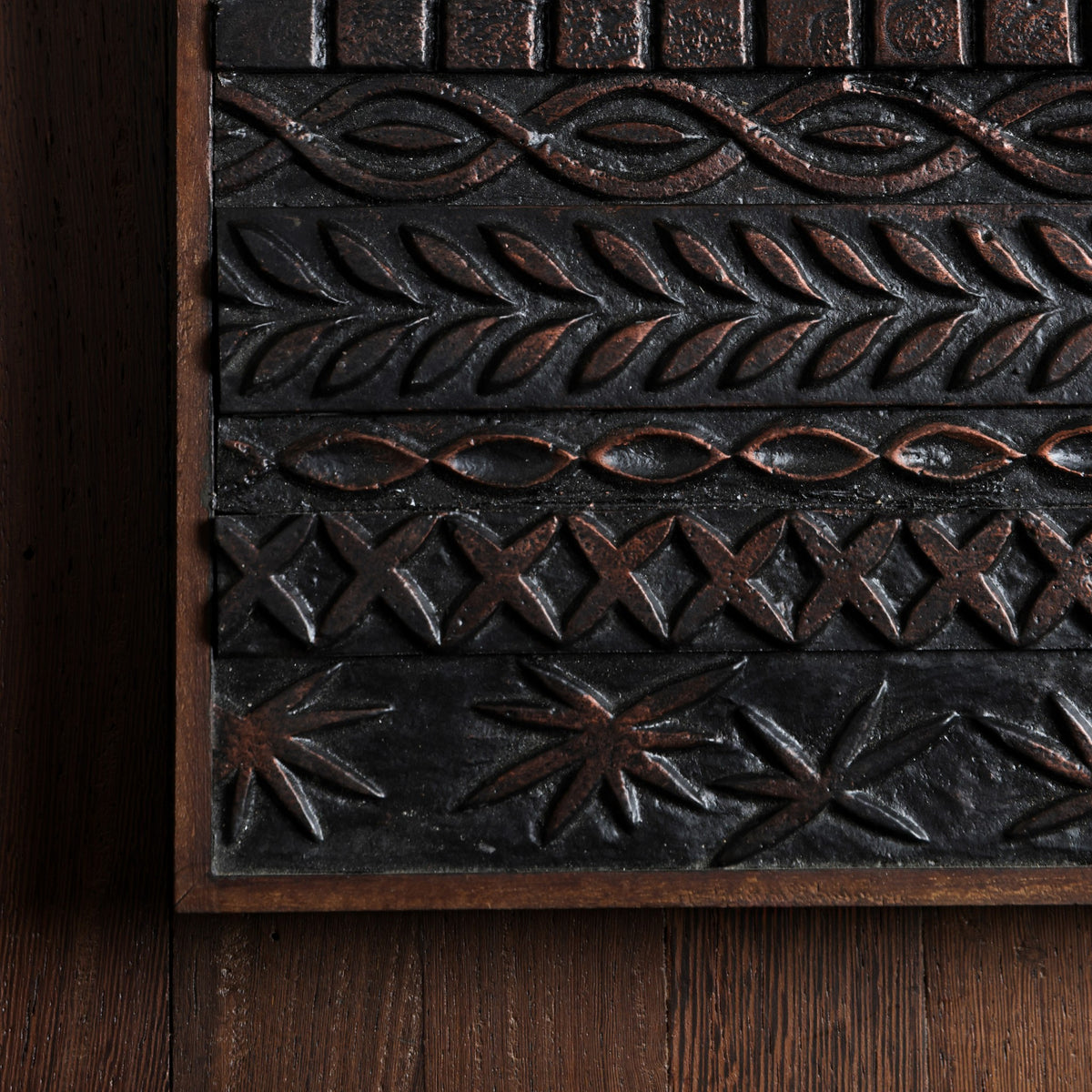 Banded Relief - Copper