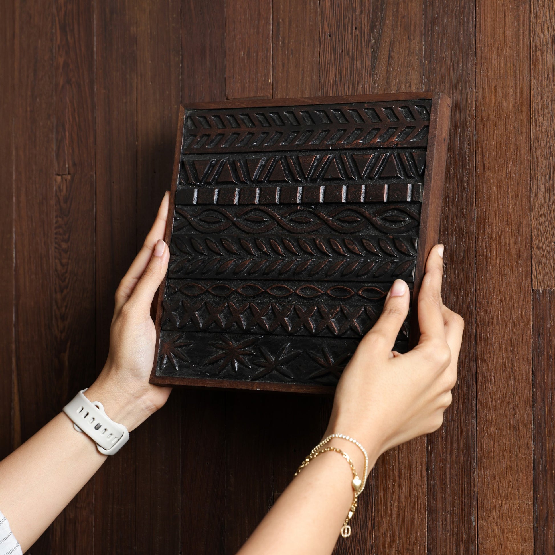 Banded Relief - Copper