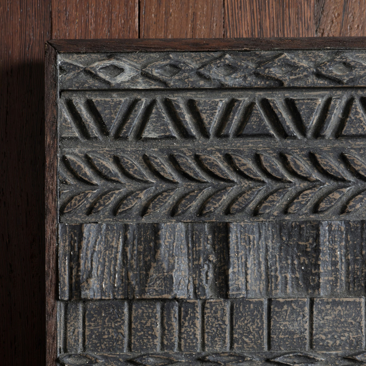 Banded Relief - Brown