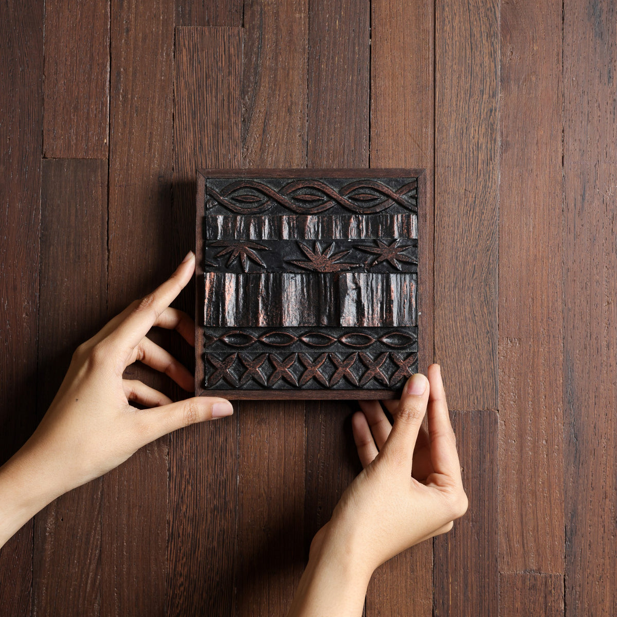 Banded Relief - Copper