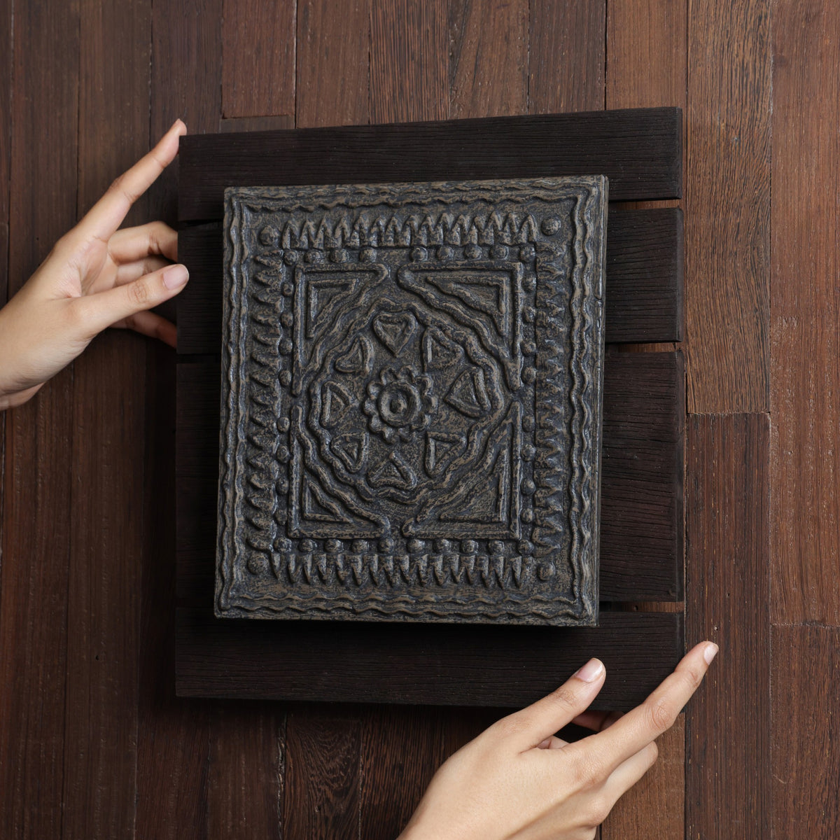 Solara Crest Panel - Brown
