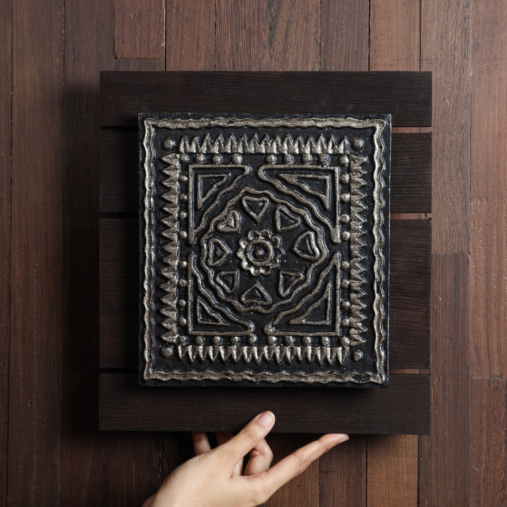 Solara Crest Panel - Silver