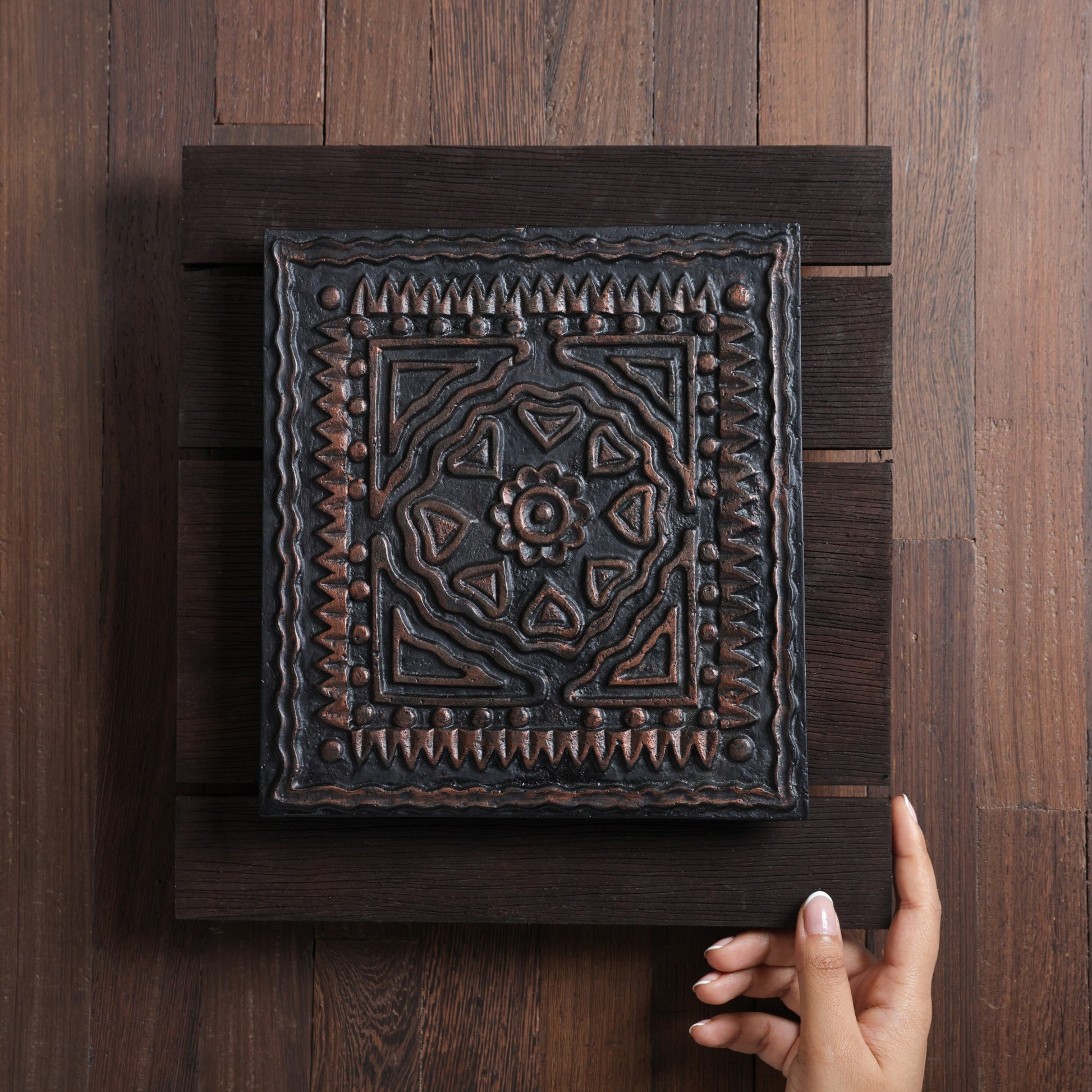 Solara Crest Panel - Copper