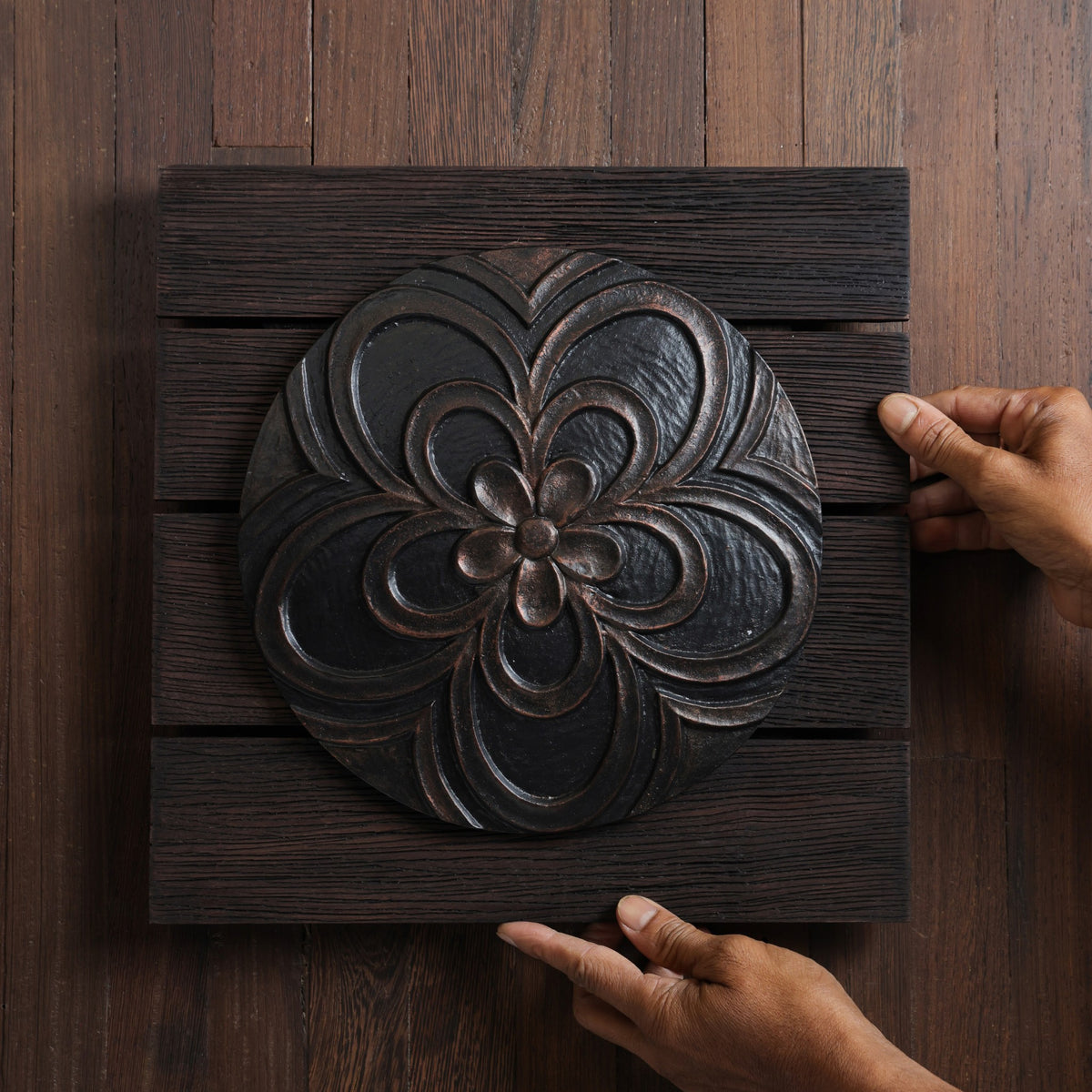 Rosette Bloom Disc - Copper