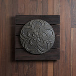 Rosette Bloom Disc - Brown