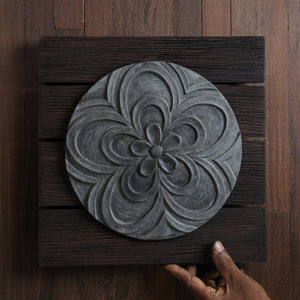 Rosette Bloom Disc - Patina