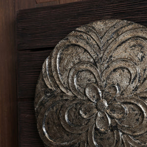 Rosette Bloom Disc - Silver