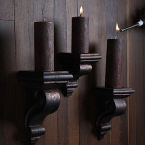 Ionic Scroll Bracket - Copper