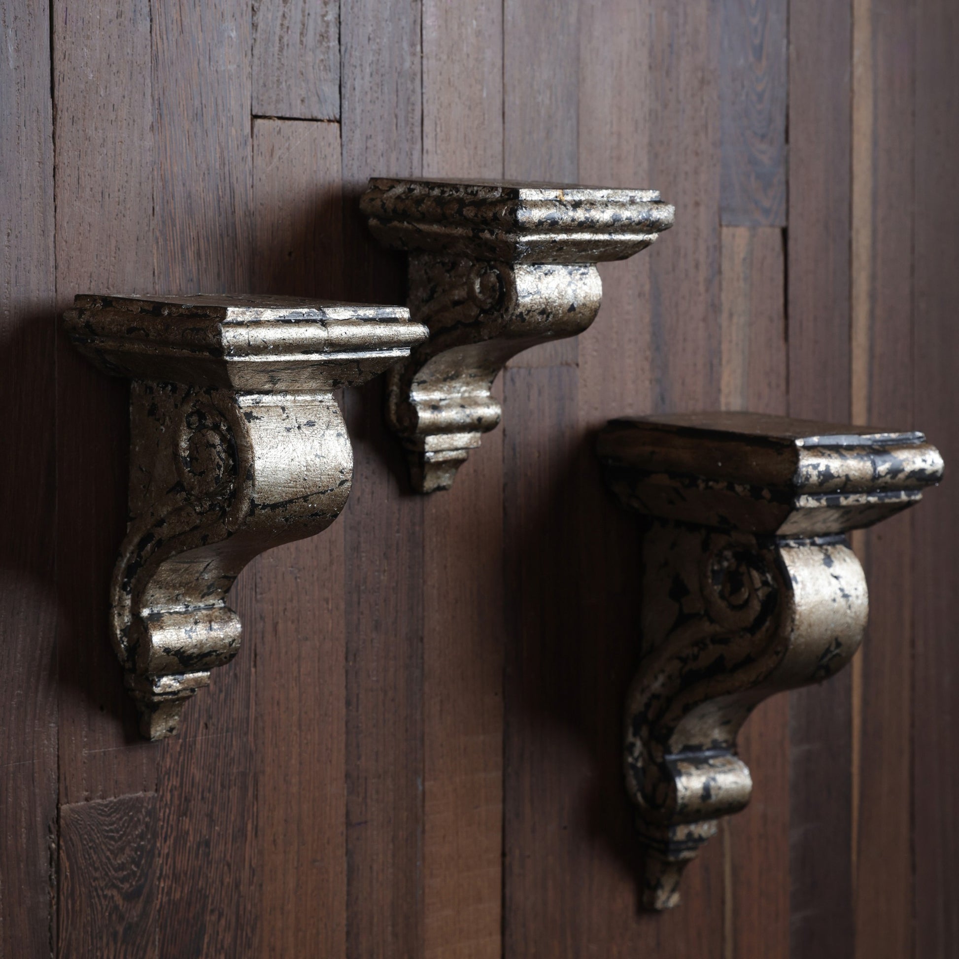 Ionic Scroll Bracket - Silver