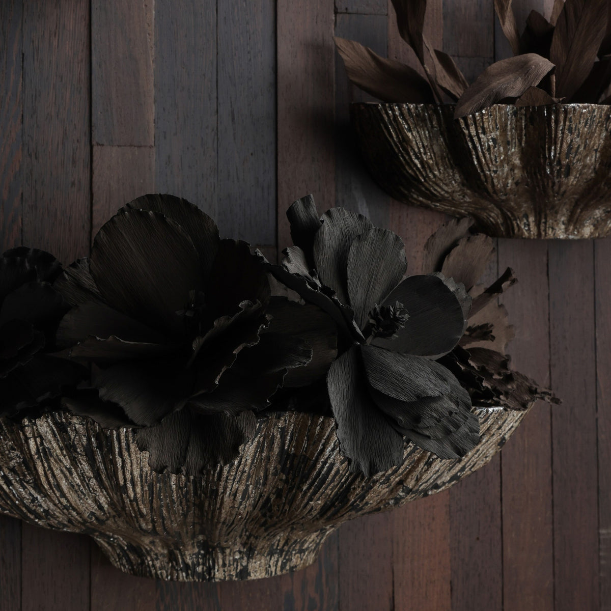 Corvara Wall Planter - Silver