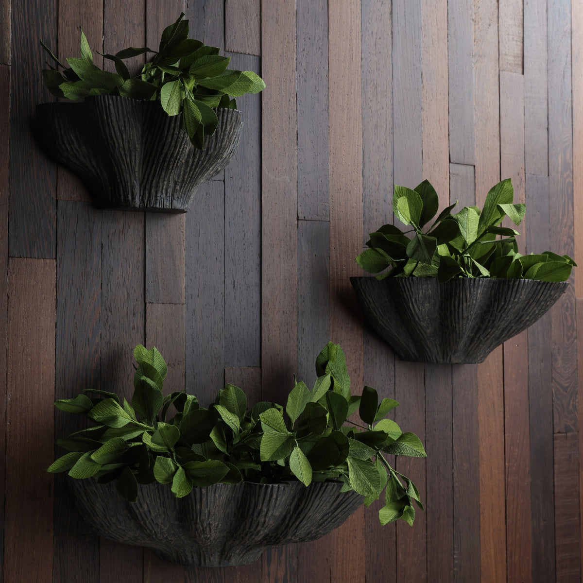 Corvara Wall Planter - Brown