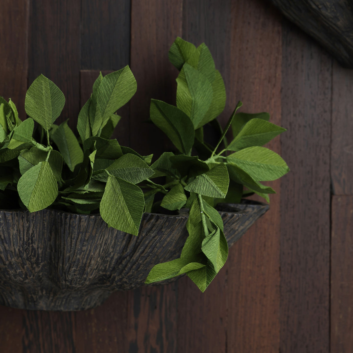 Corvara Wall Planter - Brown