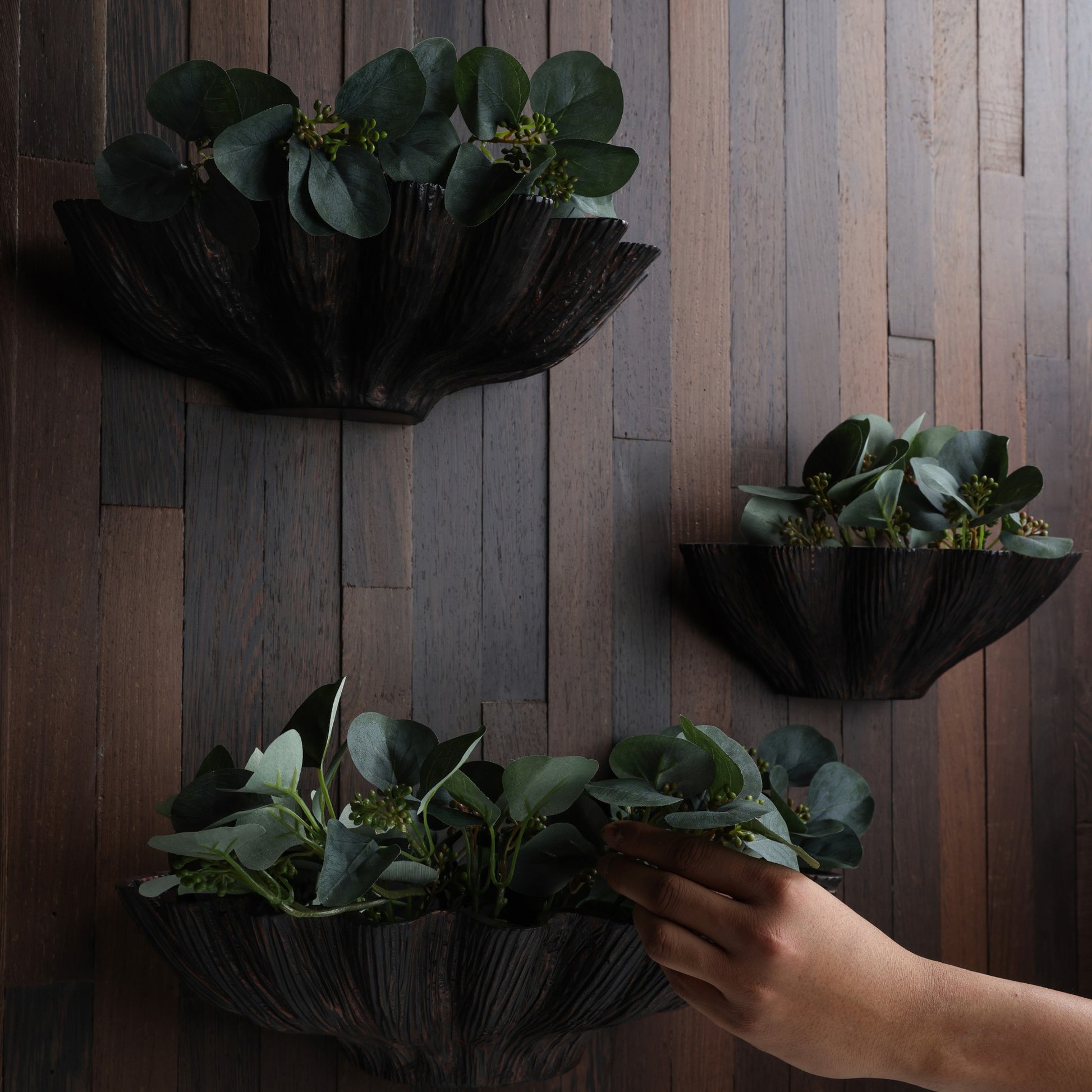 Corvara Wall Planter - Copper