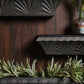 Aureline Wall Planter - Brown